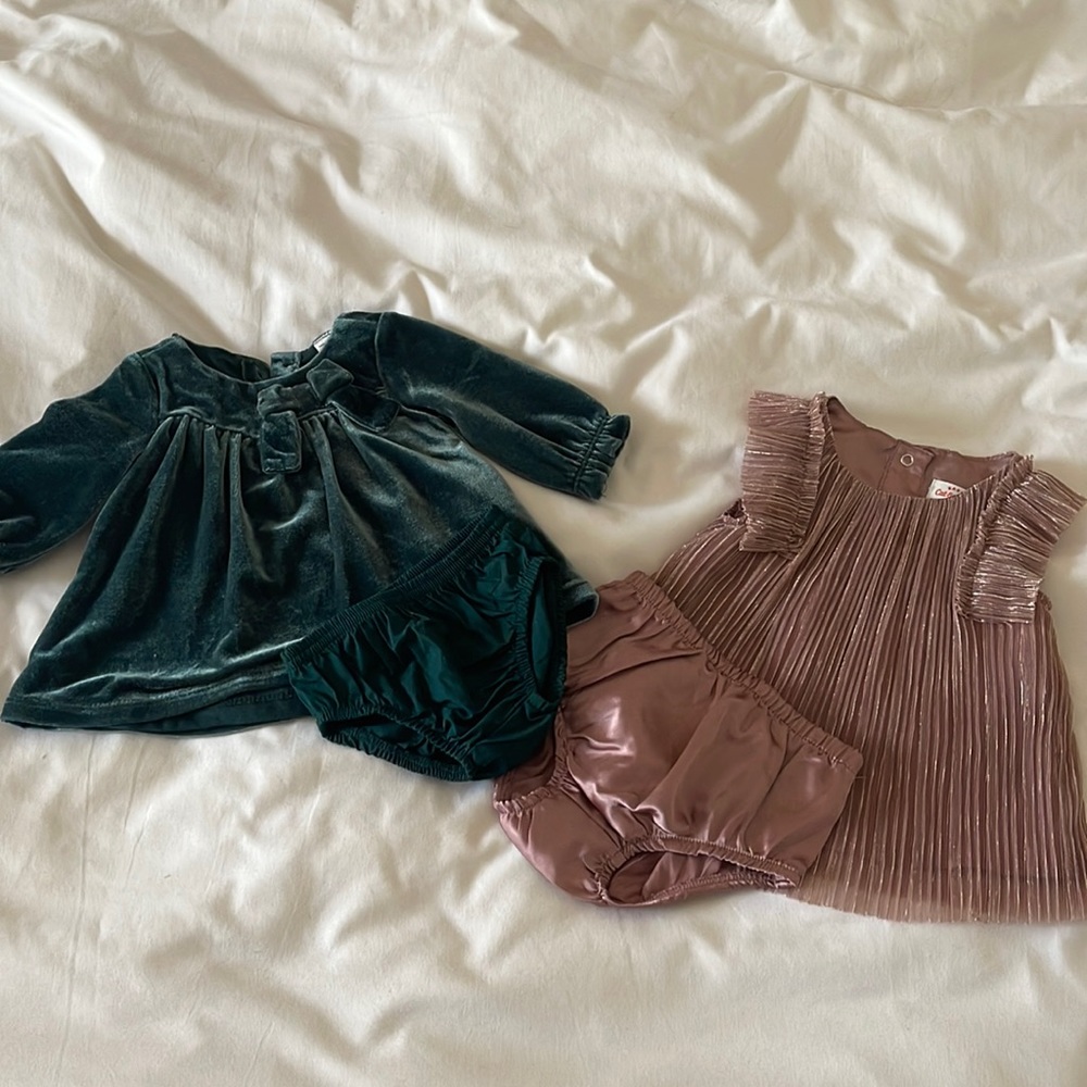 Holiday Bundle NB/ 0-3 Months Holiday Dresses